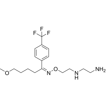 (Z)-5-Methoxy-1-(4-(trifluoromethyl)phenyl)pentan-1-one O-(2-((2-aminoethyl)amino)ethyl) oxime Fluvoxamine Impurity|CS-0531820