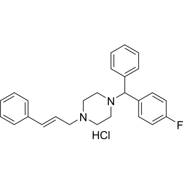 1-Cinnamyl-4-((4-fluorophenyl)(phenyl)methyl)piperazine hydrochloride Flunarizine Impurity|CS-0531823