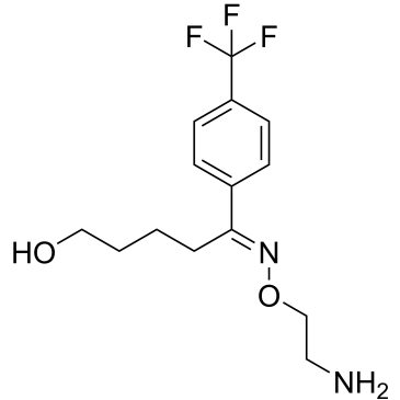 (E)-5-Hydroxy-1-(4-(trifluoromethyl)phenyl)pentan-1-one O-(2-aminoethyl) oxime Fluvoxamine Impurity|CS-0531829
