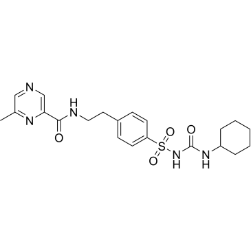 N-(4-(N-(Cyclohexylcarbamoyl)sulfamoyl)phenethyl)-6-methylpyrazine-2-carboxamide Glipizide Impurity|CS-0531853