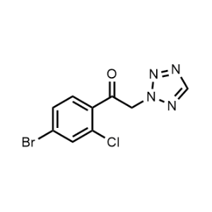 1-(4-Bromo-2-chlorophenyl)-2-(2H-tetrazol-2-yl)ethan-1-one|CS-0531917