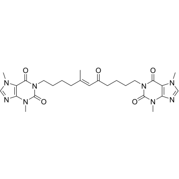 (E)-1,1'-(5-Methyl-7-oxoundec-5-ene-1,11-diyl)bis(3,7-dimethyl-1H-purine-2,6(3H,7H)-dione) Pentoxifylline Impurity|CS-0531995