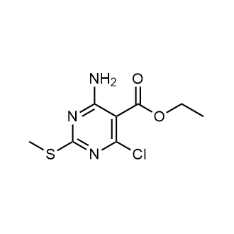 Ethyl 4-amino-6-chloro-2-(methylthio)pyrimidine-5-carboxylate|CS-0532103