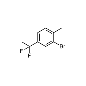 2-Bromo-4-(1,1-difluoroethyl)-1-methylbenzene|CS-0532173