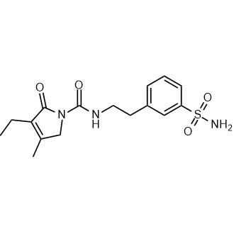 3-Ethyl-4-methyl-2-oxo-N-(3-sulfamoylphenethyl)-2,5-dihydro-1H-pyrrole-1-carboxamide Glimepiride Impurity|CS-0532316