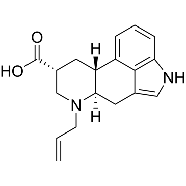 (6aR,9R,10aR)-7-Allyl-4,6,6a,7,8,9,10,10a-octahydroindolo[4,3-fg]quinoline-9-carboxylic acid Cabergoline Impurity|CS-0532364