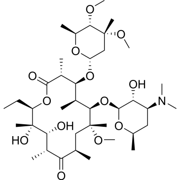(3R,4S,5S,6R,7R,9R,11R,12R,13S,14R)-4-(((2R,4R,5S,6S)-4,5-Dimethoxy-4,6-dimethyltetrahydro-2H-pyran-2-yl)oxy)-6-(((2S,3R,4S,6R)-4-(dimethylamino)-3-hydroxy-6-methyltetrahydro-2H-pyran-2-yl)oxy)-14-ethyl-12,13-dihydroxy-7-methoxy-3,5,7,9,11,13-hexamethyloxacyclotetradecane-2,10-dione Clarithromycin Impurity|CS-0532401