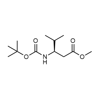 (R)-Methyl 3-((tert-butoxycarbonyl)amino)-4-methylpentanoate|CS-0532477