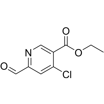 Ethyl 4-chloro-6-formylnicotinate|CS-0532586