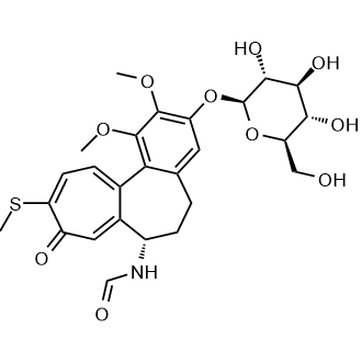 N-((S)-1,2-Dimethoxy-10-(methylthio)-9-oxo-3-(((2S,3R,4S,5S,6R)-3,4,5-trihydroxy-6-(hydroxymethyl)tetrahydro-2H-pyran-2-yl)oxy)-5,6,7,9-tetrahydrobenzo[a]heptalen-7-yl)formamide Thiocolchicoside Impurity|CS-0532729