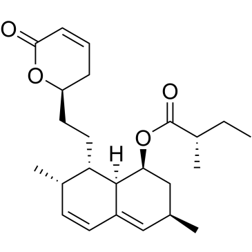(S)-(1S,3R,7S,8S,8aR)-3,7-Dimethyl-8-(2-((R)-6-oxo-3,6-dihydro-2H-pyran-2-yl)ethyl)-1,2,3,7,8,8a-hexahydronaphthalen-1-yl 2-methylbutanoate Lovastatin Impurity|CS-0532763