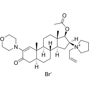 1-((5S,8R,9S,10S,13S,14S,16S,17R)-17-Acetoxy-10,13-dimethyl-2-morpholino-3-oxo-4,5,6,7,8,9,10,11,12,13,14,15,16,17-Tetradecahydro-3H-cyclopenta[a]phenanthren-16-yl)-1-allylpyrrolidin-1-ium bromide Rocuronium Bromide Impurity|CS-0532804