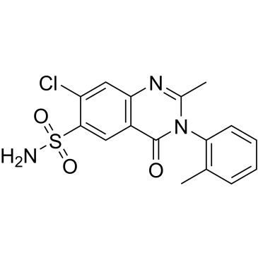 7-Chloro-2-methyl-4-oxo-3-(o-tolyl)-3,4-dihydroquinazoline-6-sulfonamide Metolazone Impurity|CS-0532817