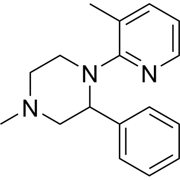 4-Methyl-1-(3-methylpyridin-2-yl)-2-phenylpiperazine Mirtazapine Impurity|CS-0532819