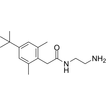 N-(2-Aminoethyl)-2-(4-(tert-butyl)-2,6-dimethylphenyl)acetamide Xylometazoline impurity|CS-0532830