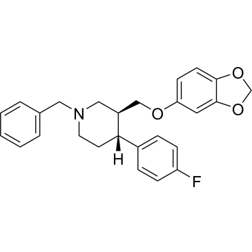 (3S,4R)-3-((Benzo[d][1,3]dioxol-5-yloxy)methyl)-1-benzyl-4-(4-fluorophenyl)piperidine (Paroxetine Impurity)|CS-0532840