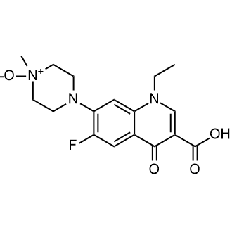 4-(3-Carboxy-1-ethyl-6-fluoro-4-oxo-1,4-dihydroquinolin-7-yl)-1-methylpiperazine 1-oxide Pefloxacin Impurity|CS-0532856