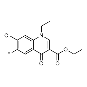 Ethyl 7-chloro-1-ethyl-6-fluoro-4-oxo-1,4-dihydroquinoline-3-carboxylate Pefloxacin Impurity|CS-0532868