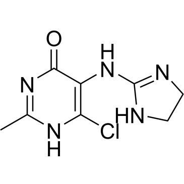 6-Chloro-5-((4,5-dihydro-1H-imidazol-2-yl)amino)-2-methylpyrimidin-4(1H)-one Moxonidine Impurity|CS-0532885