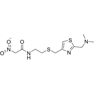 N-(2-(((2-((Dimethylamino)methyl)thiazol-4-yl)methyl)thio)ethyl)-2-nitroacetamide Nizatidine Impurity|CS-0532889