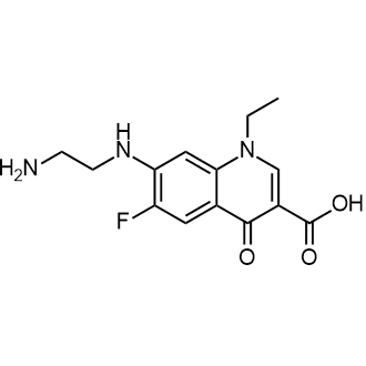 7-((2-Aminoethyl)amino)-1-ethyl-6-fluoro-4-oxo-1,4-dihydroquinoline-3-carboxylic acid Norfloxacin Impurity|CS-0532894