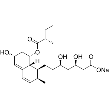 (3R,5R)-3,5-Dihydroxy-7-((1S,2S,6R,8S,8aR)-6-hydroxy-2-methyl-8-(((S)-2-methylbutanoyl)oxy)-1,2,6,7,8,8a-hexahydronaphthalen-1-yl)heptanoic acid, sodium salt Pravastatin Impurity|CS-0532898