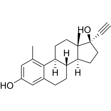 (8R,9S,13S,14S,17R)-17-Ethynyl-1,13-dimethyl-7,8,9,11,12,13,14,15,16,17-decahydro-6H-cyclopenta[a]phenanthrene-3,17-diol Ethinylestradiol Impurity|CS-0532923