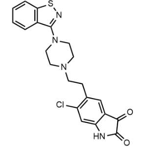 5-(2-(4-(Benzo[d]isothiazol-3-yl)piperazin-1-yl)ethyl)-6-chloroindoline-2,3-dione Ziprasidone Impurity|CS-0532957