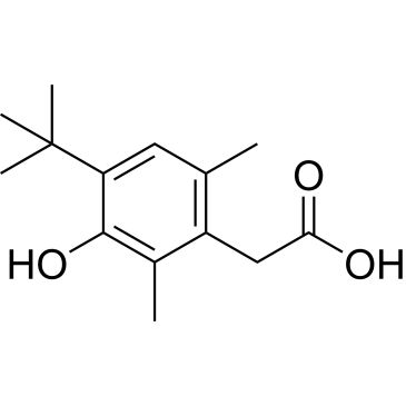2-(4-(tert-Butyl)-3-hydroxy-2,6-dimethylphenyl)acetic acid Oxymetazoline Impurity|CS-0532966