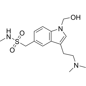 1-(3-(2-(Dimethylamino)ethyl)-1-(hydroxymethyl)-1H-indol-5-yl)-N-methylmethanesulfonamide Sumatriptan Succinate Impurity|CS-0532979