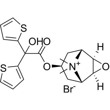 (1R,2R,4S,5S,7r)-7-(2-Hydroxy-2,2-di(thiophen-2-yl)acetoxy)-9,9-dimethyl-3-oxa-9-azatricyclo[3.3.1.02,4]nonan-9-ium bromide Tiotropium Bromide Impurity|CS-0532993