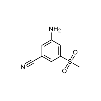3-Amino-5-(methylsulfonyl)benzonitrile|CS-0533097