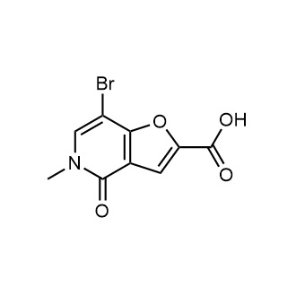 7-Bromo-5-methyl-4-oxo-4,5-dihydrofuro[3,2-c]pyridine-2-carboxylic acid|CS-0533112