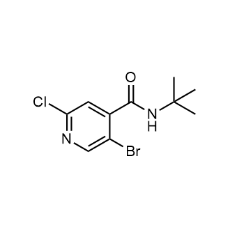 5-Bromo-N-(tert-butyl)-2-chloroisonicotinamide|CS-0533154