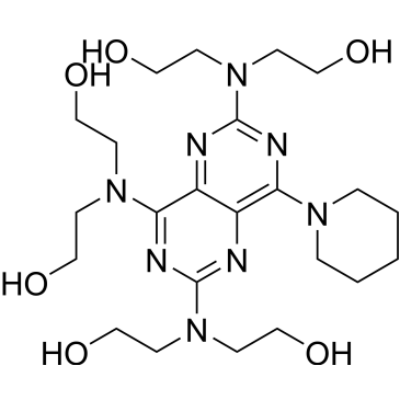 2,2',2'',2''',2'''',2'''''-((8-(Piperidin-1-yl)pyrimido[5,4-d]pyrimidine-2,4,6-triyl)tris(azanetriyl))hexaethanol Dipyridamole Impurity|CS-0533208