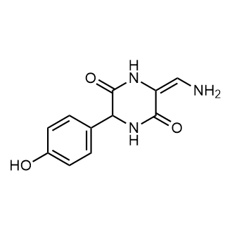 (E)-3-(Aminomethylene)-6-(4-hydroxyphenyl)piperazine-2,5-dione Cefprozil Impurity|CS-0533233