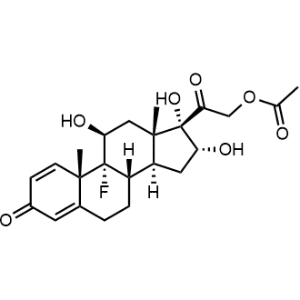 2-((8S,9R,10S,11S,13S,14S,16R,17S)-9-Fluoro-11,16,17-trihydroxy-10,13-dimethyl-3-oxo-6,7,8,9,10,11,12,13,14,15,16,17-dodecahydro-3H-cyclopenta[a]phenanthren-17-yl)-2-oxoethyl acetate Triamcinolone Impurity|CS-0533239