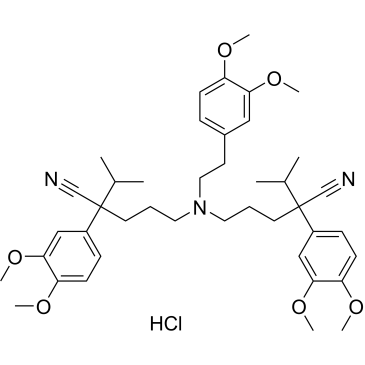 5,5'-((3,4-Dimethoxyphenethyl)azanediyl)bis(2-(3,4-dimethoxyphenyl)-2-isopropylpentanenitrile) hydrochloride Verapamil Impurity|CS-0533259