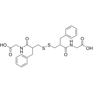 2,2'-((3,3'-Disulfanediylbis(2-benzylpropanoyl))bis(azanediyl))diacetic acid Racecadotril Impurity|CS-0533326