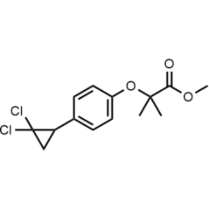 Methyl 2-(4-(2,2-dichlorocyclopropyl)phenoxy)-2-methylpropanoate Celiprolol Impurity|CS-0533334