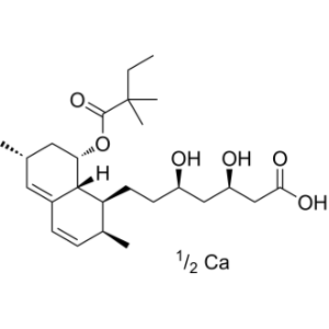 (3R,5R)-7-((1S,2S,6R,8S,8aR)-8-((2,2-dimethylbutanoyl)oxy)-2,6-dimethyl-1,2,6,7,8,8a-hexahydronaphthalen-1-yl)-3,5-dihydroxyheptanoic acid, hemi calcium salt Simvastatin Impurity|CS-0533376