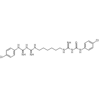 2,4,11,13-Tetraazatetradecanamide, N-(4-chlorophenyl)-14-[(4-chlorophenyl)amino]-3,12,14-triimino- Chlorhexidine Impurity|CS-0533391