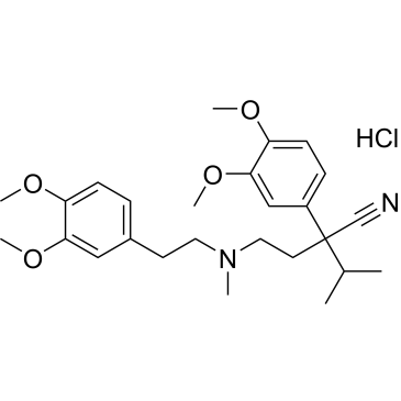 4-((3,4-Dimethoxyphenethyl)(methyl)amino)-2-(3,4-dimethoxyphenyl)-2-isopropylbutanenitrile hydrochloride Verapamil Impurity|CS-0533395