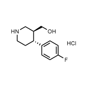 ((3S,4R)-4-(4-Fluorophenyl)piperidin-3-yl)methanol hydrochloride (Paroxetine Impurity)|CS-0533396