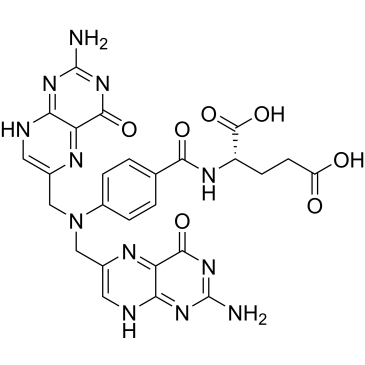 (S)-2-(4-(Bis((2-amino-4-oxo-4,8-dihydropteridin-6-yl)methyl)amino)benzamido)pentanedioic acid) Folic acid Impurity|CS-0533431