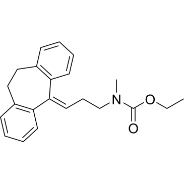 Ethyl (3-(10,11-dihydro-5H-dibenzo[a,d][7]annulen-5-ylidene)propyl)(methyl)carbamate Nortriptyline Impurity|CS-0533445