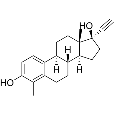 (8R,9S,13S,14S,17R)-17-Ethynyl-4,13-dimethyl-7,8,9,11,12,13,14,15,16,17-decahydro-6H-cyclopenta[a]phenanthrene-3,17-diol Ethinylestradiol Impurity|CS-0533454