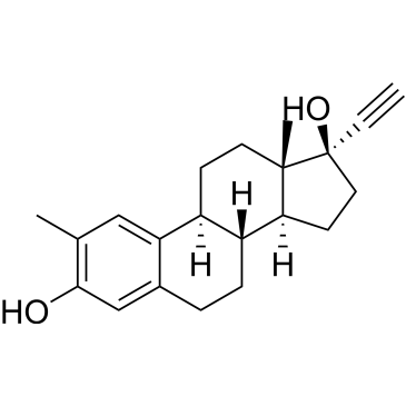 (8R,9S,13S,14S,17R)-17-Ethynyl-2,13-dimethyl-7,8,9,11,12,13,14,15,16,17-decahydro-6H-cyclopenta[a]phenanthrene-3,17-diol Ethinylestradiol Impurity|CS-0533455