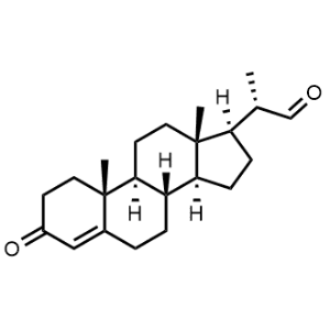 (S)-2-((8S,9S,10R,13S,14S,17R)-10,13-Dimethyl-3-oxo-2,3,6,7,8,9,10,11,12,13,14,15,16,17-tetradecahydro-1H-cyclopenta[a]phenanthren-17-yl)propanal Progesterone Impurity|CS-0533537