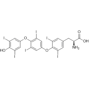 (S)-2-Amino-3-(4-(4-(4-hydroxy-3,5-diiodophenoxy)-3,5-diiodophenoxy)-3,5-diiodophenyl)propanoic acid Levothyroxine Impurity|CS-0533553